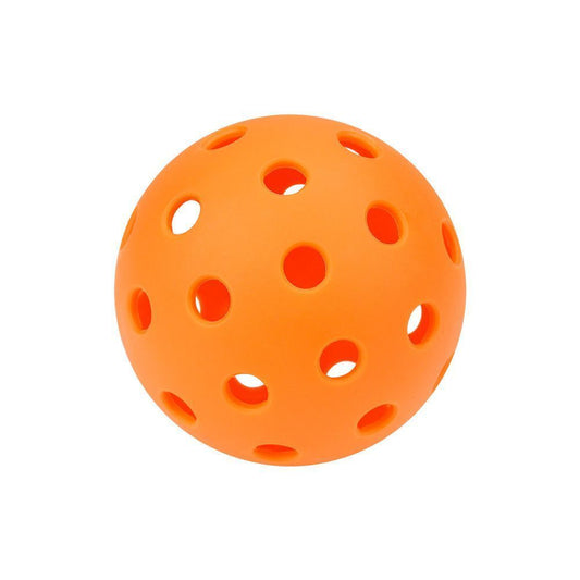 15Pcs 74mm Orange Pickleballs 40-Holes